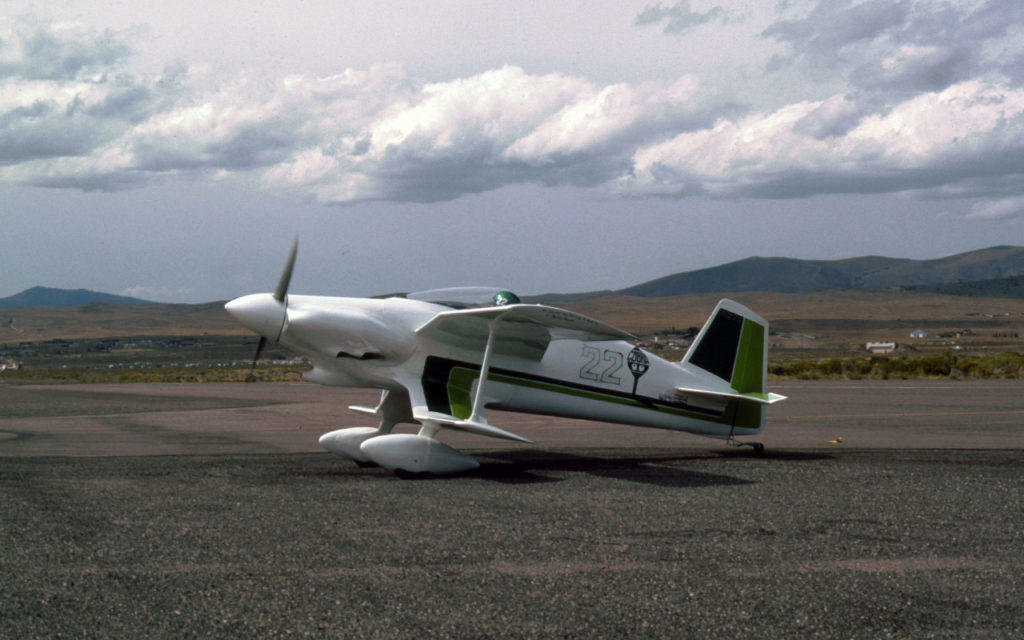 Side view of the Eureka Cobra Biplane #22